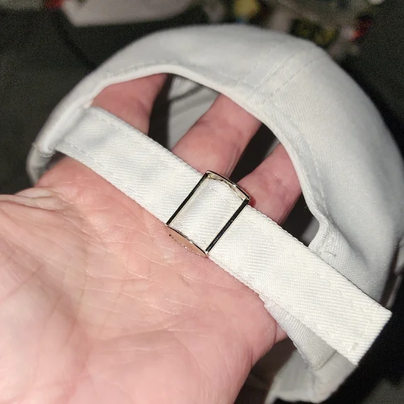 PINK Victoria's Secret White Cap with Colorful Embellishments - Picture 4 of 7